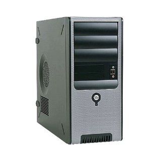 In Win IW C583T.CQ350TBL Black / Silver ATX Mid Tower with 350W Power Supply Computer Case: Computers & Accessories