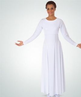 Body Wrappers 585 / 585XX Womens Praise Empire Waist Dance Dress: Clothing