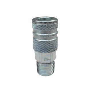 Coilhose Pneumatics 587 3/8 Inch Body Size, Coilflow Industrial Interchange Coupler, 1/2 Inch NPT, Male: Quick Connect Hose Fittings: Industrial & Scientific