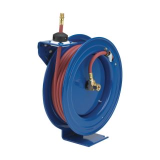 Coxreels Air Hose Reel With Hose — 3/8in. x 50ft. Hose, Max. 300 PSI  Air Hoses   Reels