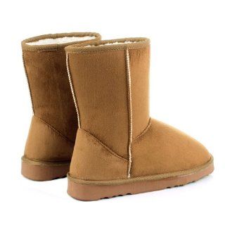 Generic New Hot Fashion Women/Girls Winter Warm Mid calf Snow Cold Weather Ugg Boots Shoes (38, camel) Beauty Products Shoes
