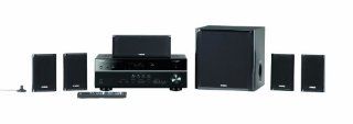 Yamaha YHT599UBL High Quality Durable 115W 5.1 Channel USB Home Theater: Electronics