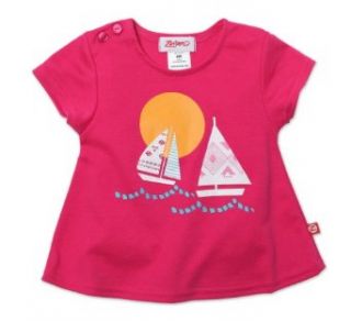 Zutano Baby girls Infant Sailing Screen Swing Tee: Clothing