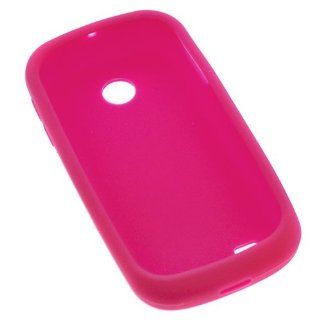 GTMax Hot Pink Soft Rubber Silicone Skin Protector Cover Case for AT&T Samsung Eternity II SGH A597 GSM Cell Phone: Cell Phones & Accessories