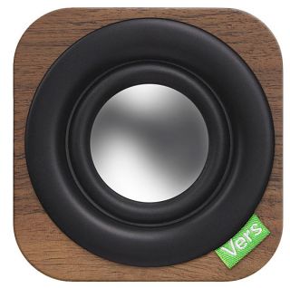 Vers 1Q: Wood Cube Portable Bluetooth Sound System
