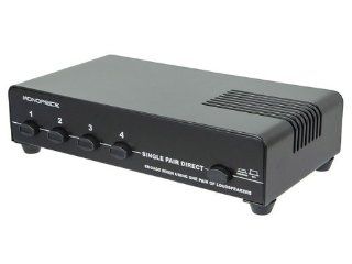 Monoprice 109995 4 Channel Speaker Selector Electronics