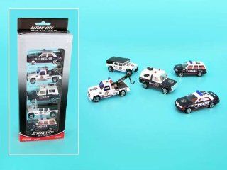 Daron Police Department Vehicle Gift Pack, 5 Piece: Toys & Games