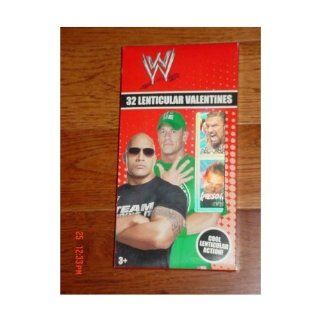 WWE 32 Lenticular Valentine's Day Cards with 9 Designs: Toys & Games