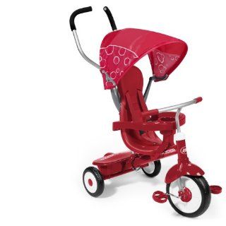 Radio Flyer 4 in 1 Trike, Red: Toys & Games