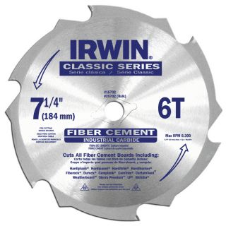 IRWIN Classic 7 1/4 in 6 Tooth Circular Saw Blade