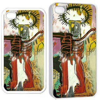 jean michel basquiat ar1 iPhone Hard 4s Case White: Cell Phones & Accessories