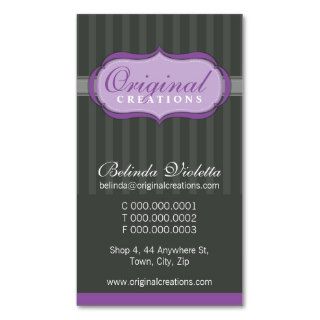 BUSINESS CARD  elegant flamboyant P1