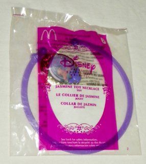 McDonalds   Disney Princess #6   JASMINE TOY NECKLACE, 2003 : Other Products : Everything Else