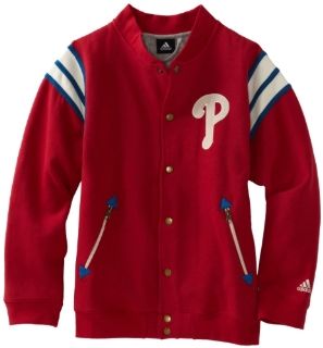 MLB Youth Philadelphia Phillies Classic Baseball Jacket : Sports Fan Outerwear Jackets : Sports & Outdoors