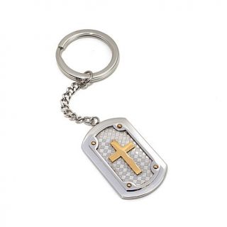 Michael Anthony Jewelry® "DAD" Dogtag Stainless Steel Key Chain