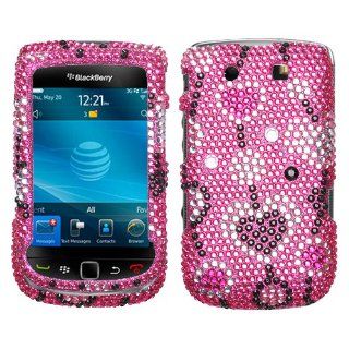 Love River Diamante Protector Cover for RIM BlackBerry 9800 (Torch): Cell Phones & Accessories