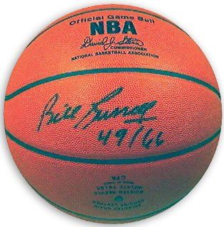 Bill Russell Celtics Autographed Basketball : Sports Related Collectibles : Sports & Outdoors
