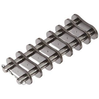 Morse 80 4 C/L C/P S/F Standard Roller Chain Link, ANSI 80 4, 4 Strands, Steel, 1" Pitch, 0.625" Roller Diamter, 5/8" Roller Width, 92000lbs Average Tensile Strength: Industrial & Scientific