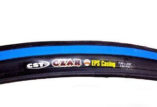 CST Czar 23 622 700C x 23 Blue Black Road Bike Tire (1) : Sports & Outdoors