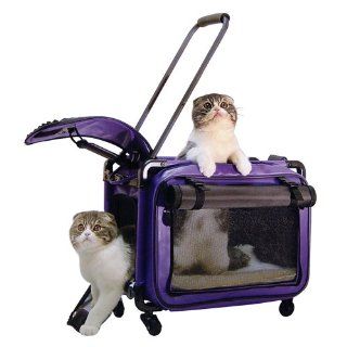 Tutto Medium Pet on Wheels Stroller, 20 Inch, Purple : Soft Sided Pet Carriers : Pet Supplies