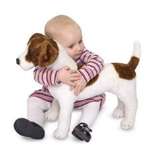 Plush Jack Russell Terrier   (Child) : Baby Toy Gift Sets : Baby