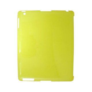 Clear Yellow Hard Plastic Back Case Cover for Apple iPad 2 3: Cell Phones & Accessories
