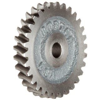 Boston Gear D1407KLH Worm Gear, 14.5 Degree Pressure Angle, 0.625" Bore, 12 Pitch, 1. PD, LH: Industrial & Scientific