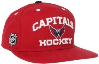NHL Washington Capitals Youth Locker Room Snapback Hat, Red, 4 7 Years : Sports Fan Baseball Caps : Clothing