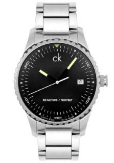 Calvin Klein 32111.11  Watches,Mens  Challenge Stainless Steel Black Dial, Casual Calvin Klein Quartz Watches