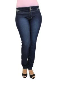 Brazilian Butt Lifting Sexy Colombian Style Skinny Leg Jeans By Diamante DJ6 C641BLU at  Womens Clothing store