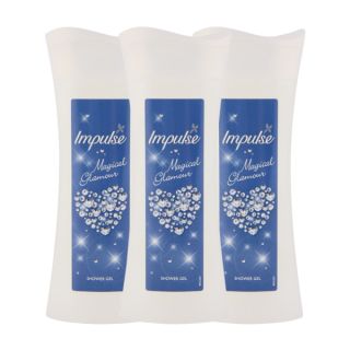 Impulse Magical Glamour Shower Gel (200ml) (3 Pack)      Health & Beauty