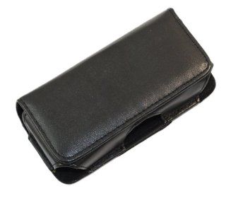 iTALKonline Nokia E7 PU Leather BLACK Executive Side Wallet Pouch Case Cover with Belt Loop: Cell Phones & Accessories