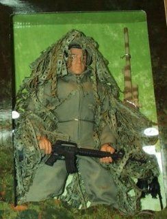 G.I. Joe U.S. Marine Corps Sniper 12" Action Figure: Toys & Games