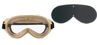 GI Type Sun Wind Dust Goggles   (Tan) : Airsoft Goggles : Sports & Outdoors