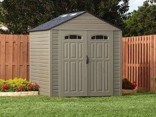 Rubbermaid Roughneck 7'x7' X Large Storage Shed  Patio, Lawn & Garden