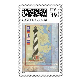 Cape Hatteras Nautical Peace stamp