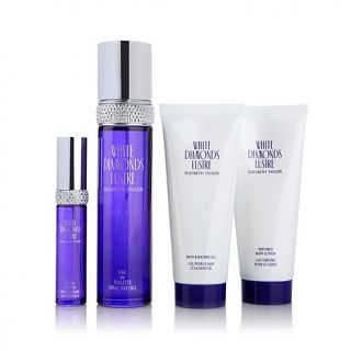 Elizabeth Taylor White Diamonds Lustre 4 piece Gift Set