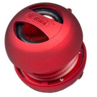 X Mi X Mini II Capsule Speaker for iPod and MP3   Red      Electronics