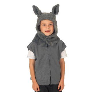 Wolf T shirt Style Costume for Kids: Toys & Games