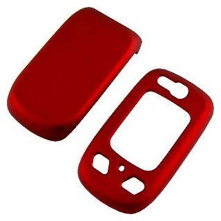 Red Rubberized Protector Case for Samsung Convoy 2 SCH U660: Cell Phones & Accessories