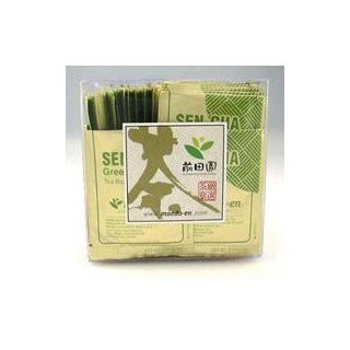 Authentic Maeda en Japanese Sencha Green Tea   20 Foil Wrapped Tea Bags: Health & Personal Care