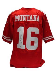 Joe Montana Signed San Francisco 49ers Jersey by Brigandi Coins and Collectibles