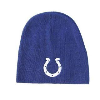 Indianapolis Colts Blue Beanie Hat Cap NFL Licensed : Sports Fan Beanies : Sports & Outdoors