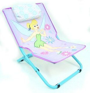 Disney Tinkerbell Kid's Foldable Indoor Outdoor Sling Chair   Childrens Folding Chairs