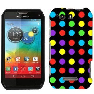 Motorola Photon Q Colorful Polka Dots Phone Case Cover: Cell Phones & Accessories