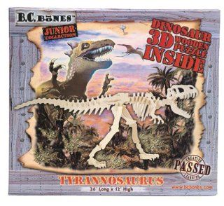 3D Wood JR Tyrannosaurus Puzzle: Toys & Games