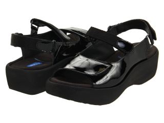 Wolky Jewel Black Patent Leather