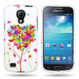 CoverON Slim Hard Case for Samsung Galaxy S 4 S IV mini with Cover Removal Tool   (Butterfly Heart): Cell Phones & Accessories