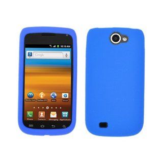 Samsung T679 Exhibit II 4G Soft Skin Case Blue Skin T Mobile: Cell Phones & Accessories