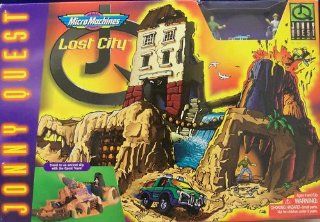 Micro Machines Jonny Quest Lost City Playset: Toys & Games